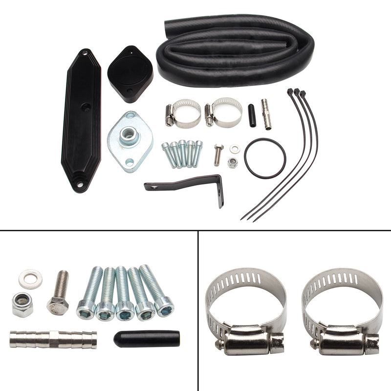 EGR Delete Kit w/Coolant Bypass for 2011-2014 Ford 6.7L Powerstroke Diesel Generic