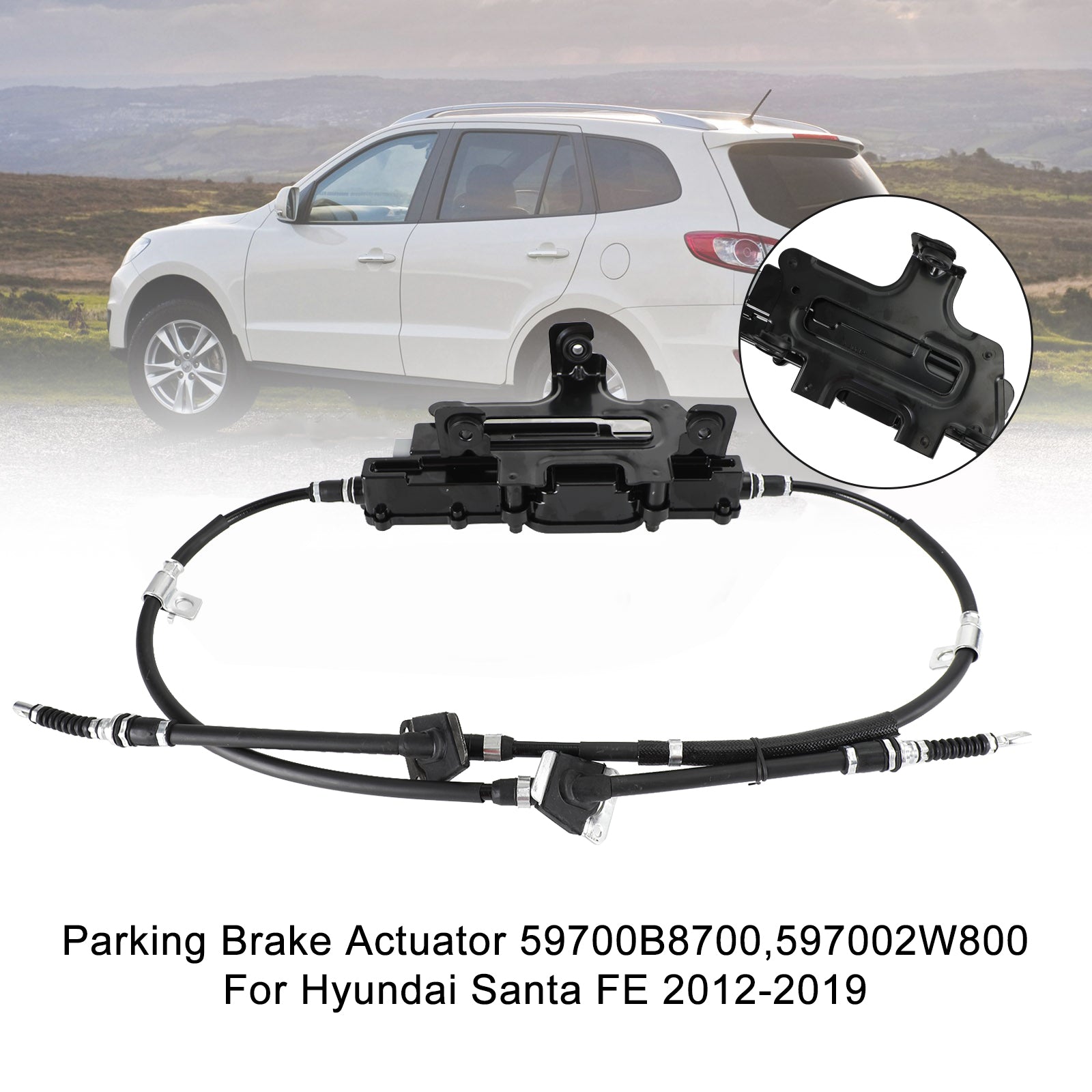 Parking Brake Assy Electronic 59700B8700 For Hyundai SantaFE 2012-2019