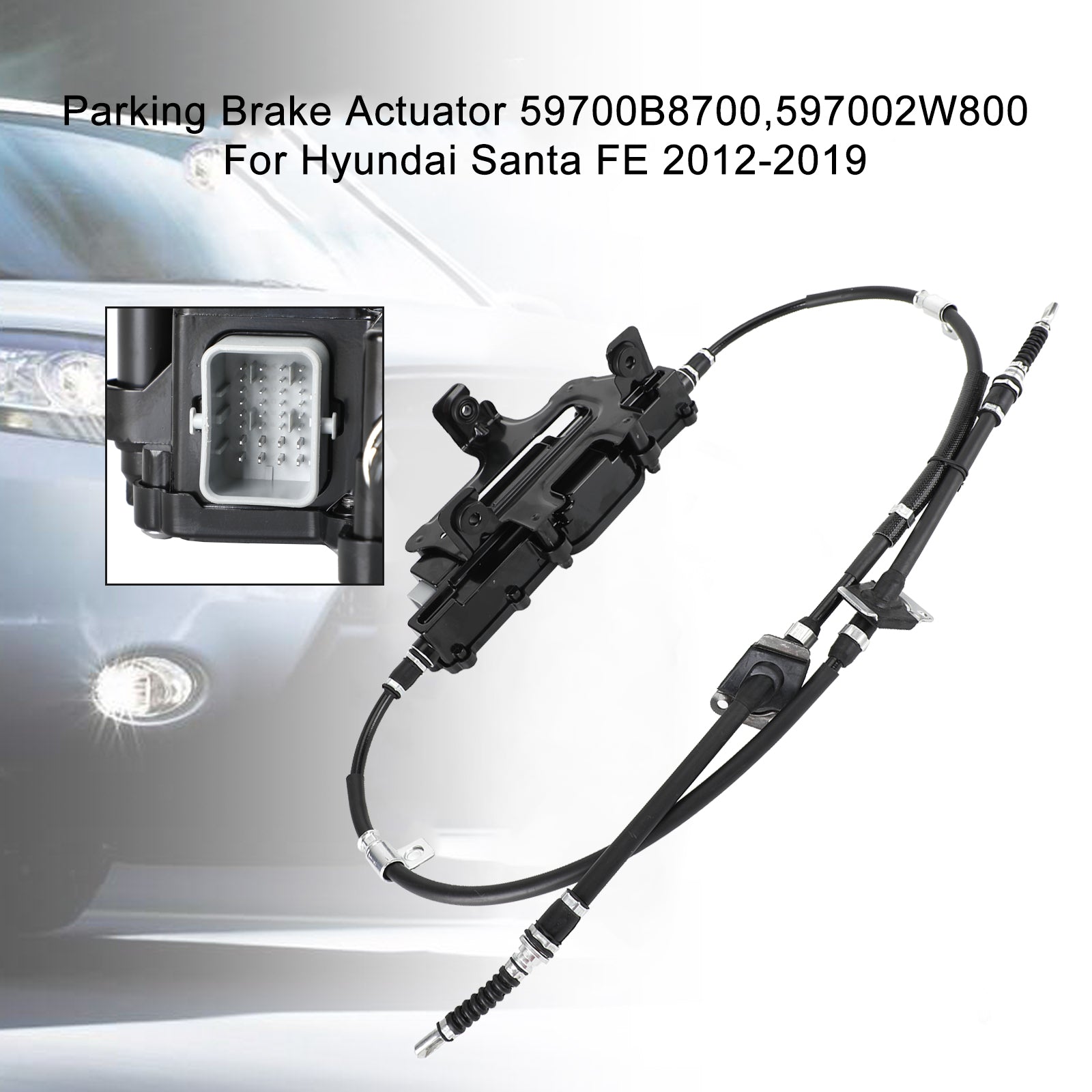 Conjunto de freno de estacionamiento electrónico 59700B8700 para Hyundai SantaFE 2012-2019