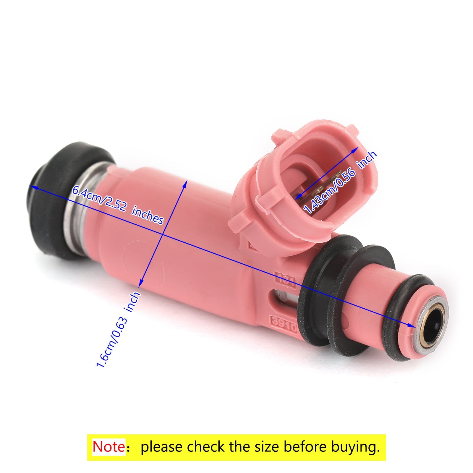 1Pcs 565CC Fuel Injectors 16611AA370 Fit Sti WRX Forester Pink 16611-Aa370 Generic