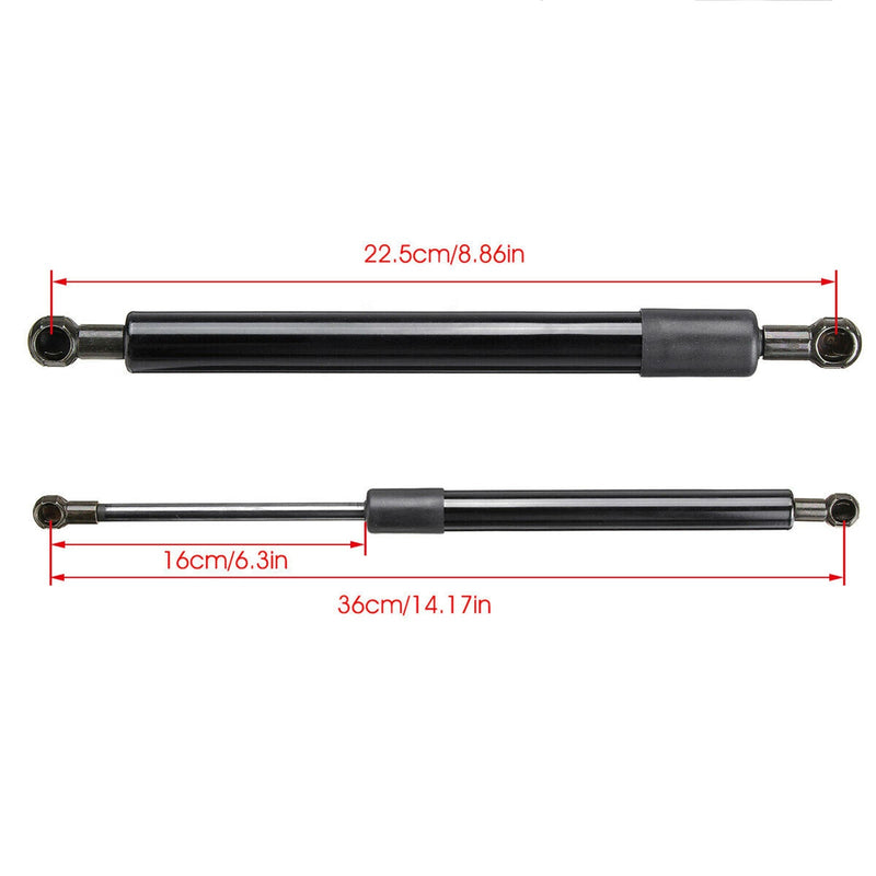 Amortiguador de soporte de asistencia para puerta trasera para camión RAM 1500/2500/3500 2009-2018 genérico