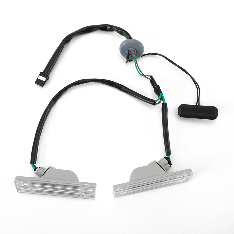 مفتاح إصدار صندوق السيارة الخلفي مصباح لوحة الترخيص مناسب لتشيفي كروز أورلاندو 2011-2014 مع ضوء عام