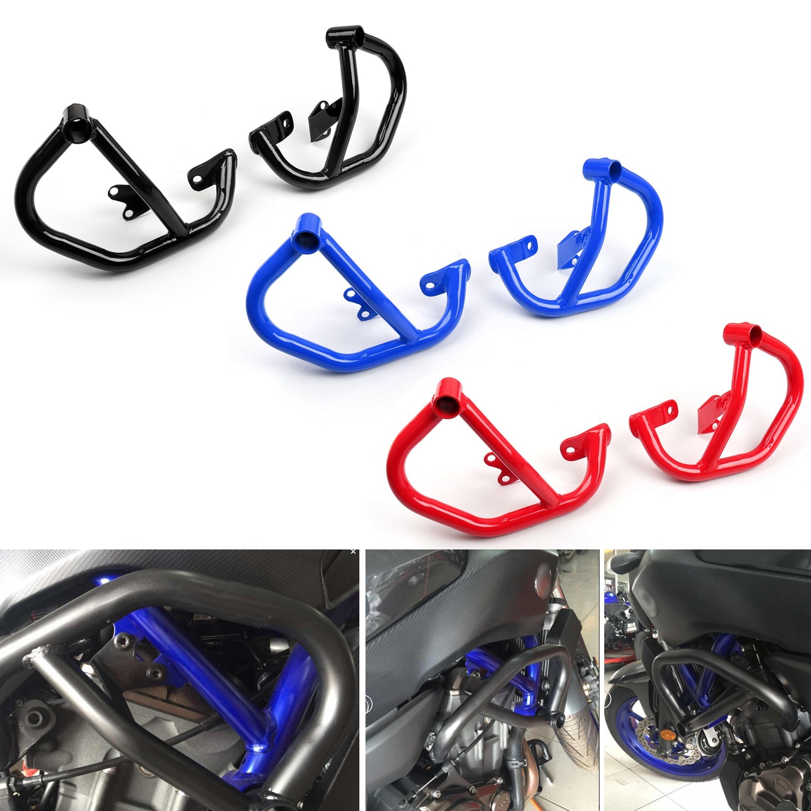 Engine Guard Crash Bar Protection For Yamaha MT 07 MT07 MT-07 2013-2015