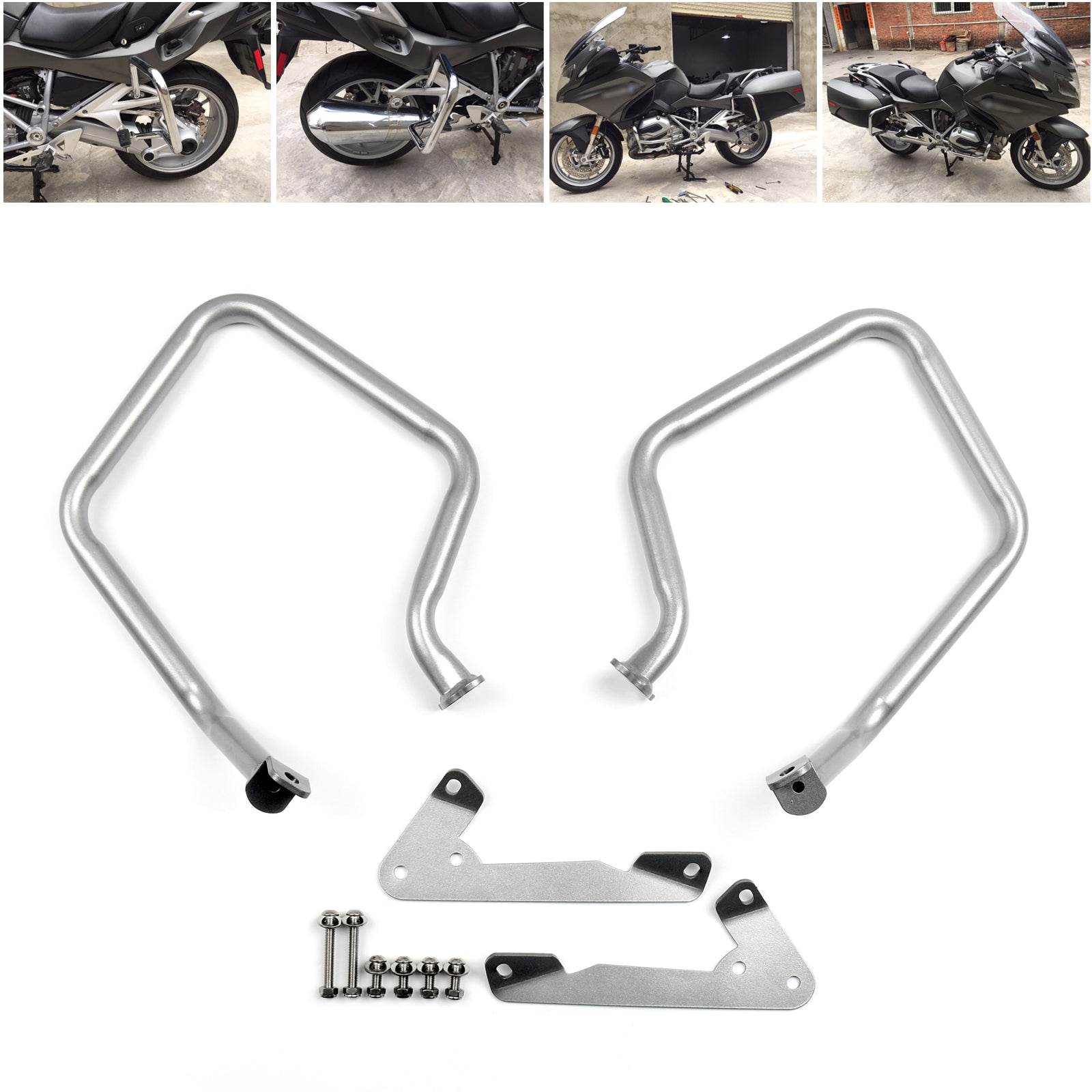 Protector de motor trasero Barras de choque Heed para BMW R 1200 RT R1200RT 2014-2016 Genérico