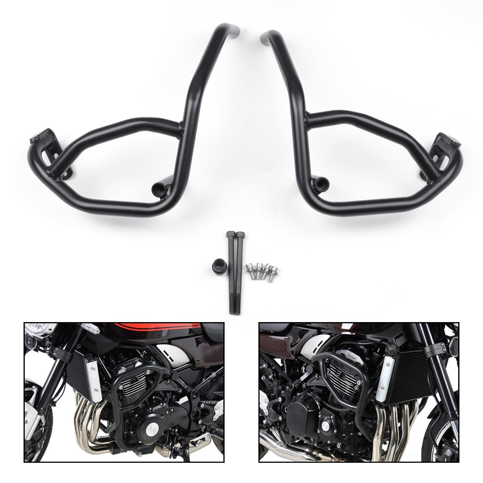 Highway Motorcycle Engine Guard Crash Bars For Kawasaki Z900RS Cafe 2018 Generic