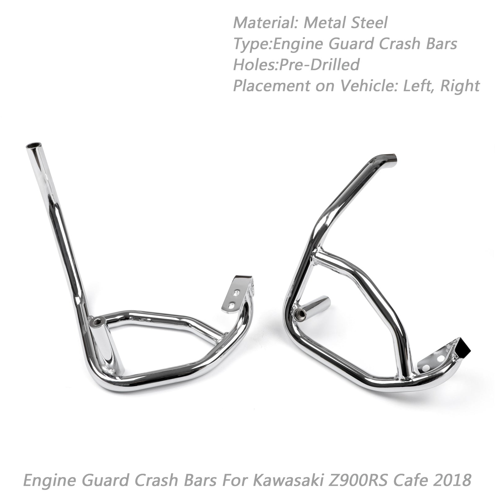 Highway Motorcycle Engine Guard Crash Bars For Kawasaki Z900RS Cafe 2018 Generic