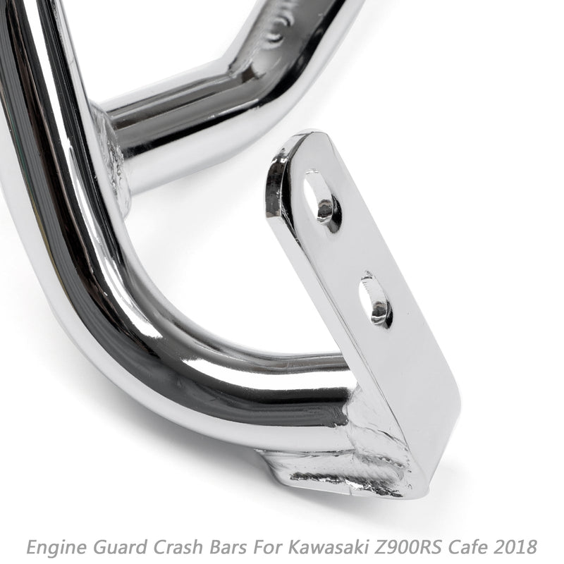 قضبان التصادم لمحرك الدراجة النارية على الطريق السريع لـ Kawasaki Z900RS Cafe 2018 عام