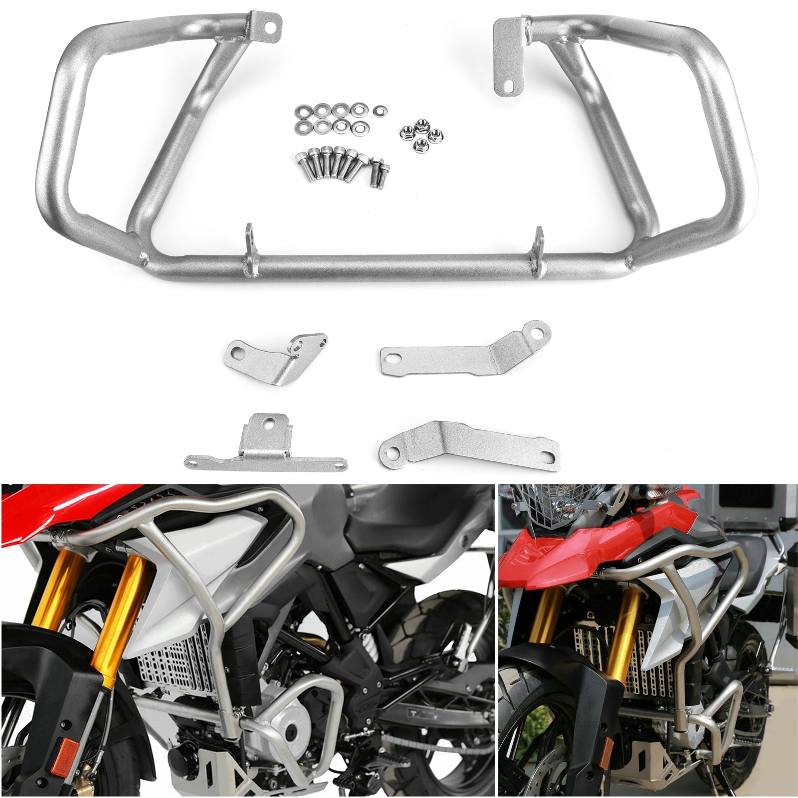 Lower Bumper Engine Guard Crash Bars For BMW G310R G310GS 2017-2018