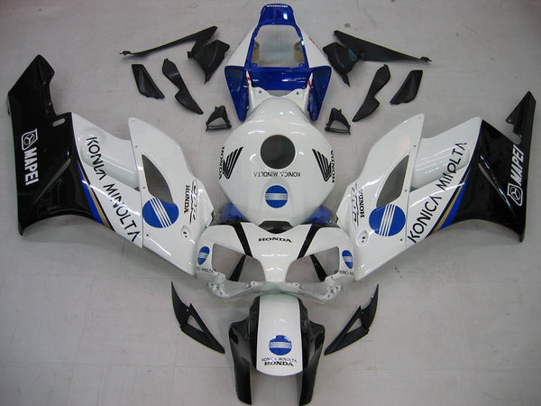 Fairings 2004-2005 Honda CBR 1000 RR White Konica Minolta  Generic