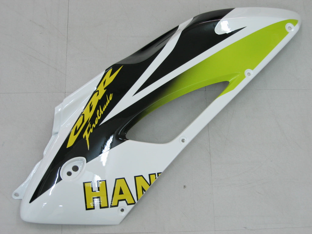 Fairings 2004-2005 Honda CBR 1000 RR White Black Hannspree  Generic