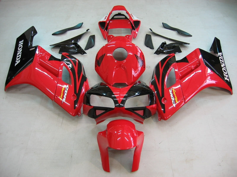 Carenados 2004-2005 Honda CBR 1000 RR Rojo Negro CBR Genérico