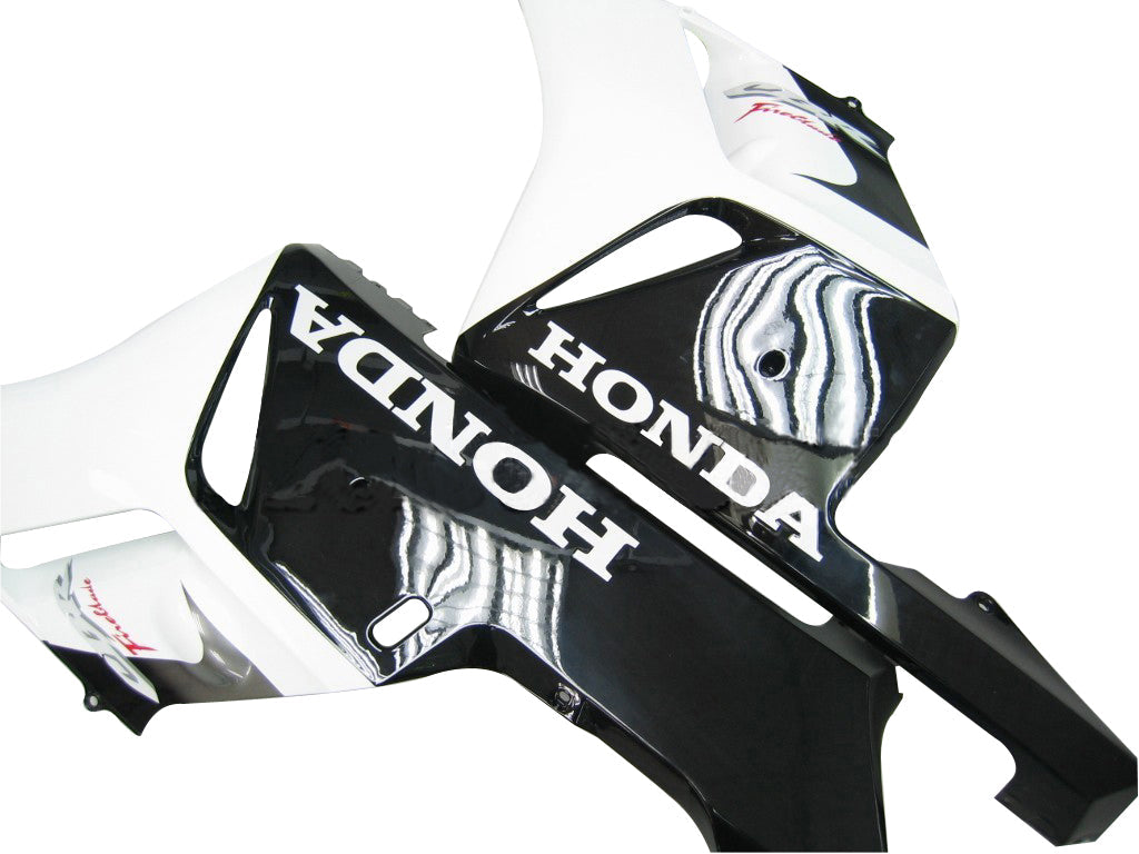 Fairings 2004-2005 Honda CBR 1000 RR أبيض أسود CBR Generic