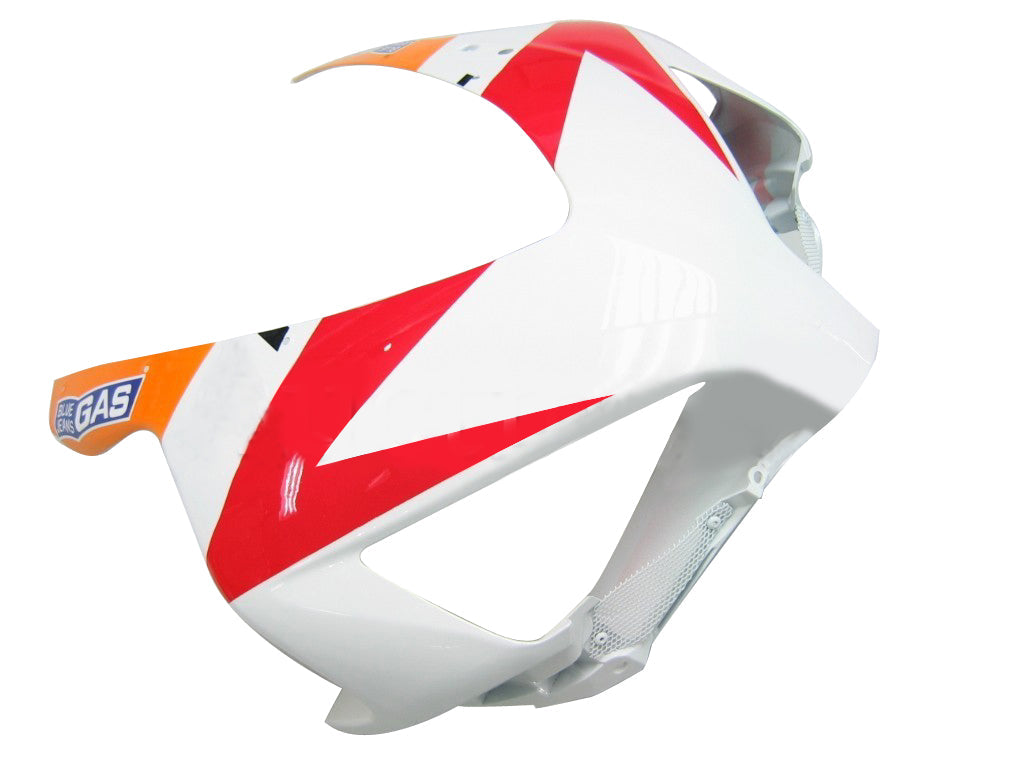 Fairings 2004-2005 Honda CBR 1000 RR أبيض برتقالي ريبسول عام