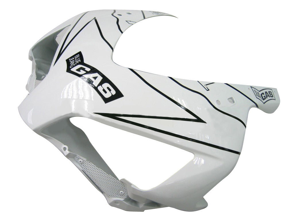 Fairings 2004-2005 Honda CBR 1000 RR أبيض فضي ريبسول عام