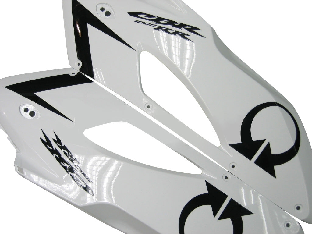 Fairings 2004-2005 Honda CBR 1000 RR أبيض أسود Honda Generic