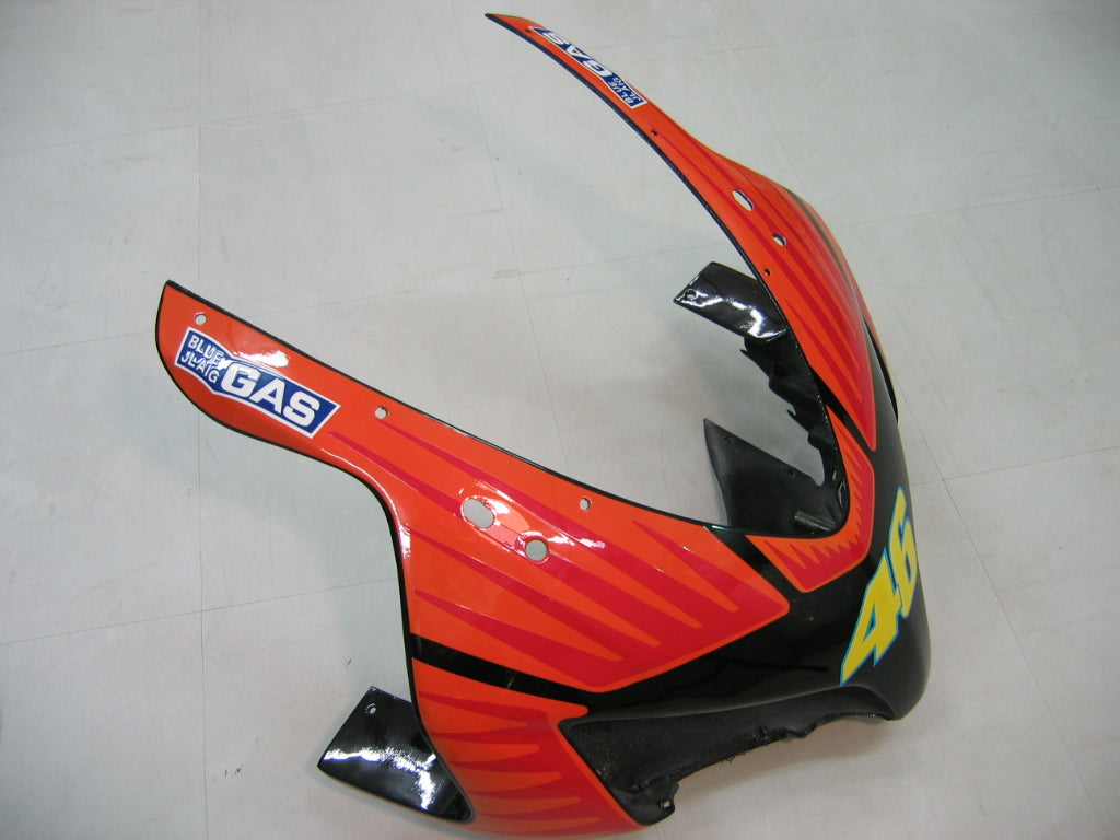 Fairings 2004-2005 Honda CBR 1000 RR أسود أخضر فالنتينو روسي Generic