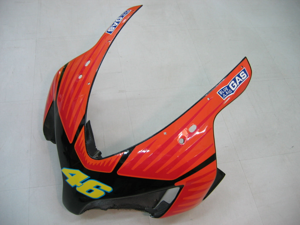 Fairings 2004-2005 Honda CBR 1000 RR أسود أخضر فالنتينو روسي Generic