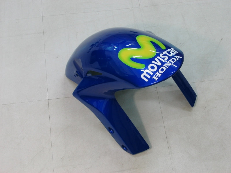 Fairings 2006-2007 Honda CBR 1000 RR أزرق وأخضر Movistar Generic