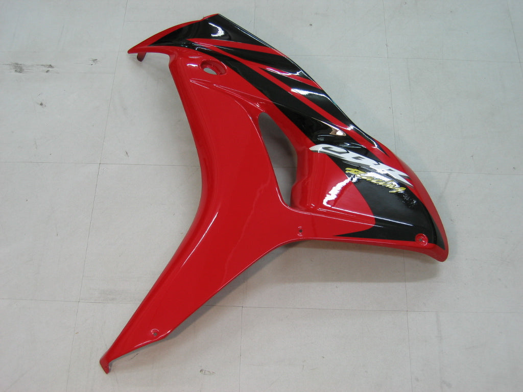 Fairings 2006-2007 Honda CBR 1000 RR أحمر أسود CBR Generic