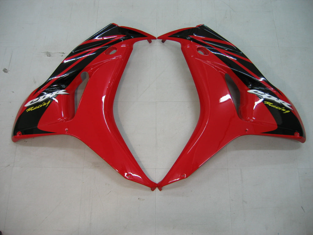 Fairings 2006-2007 Honda CBR 1000 RR أحمر أسود CBR Generic