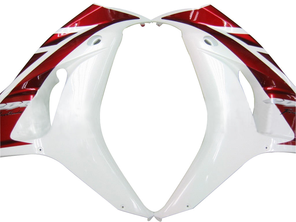 Fairings 2006-2007 Honda CBR 1000 RR White & Cherry Red Honda  Generic