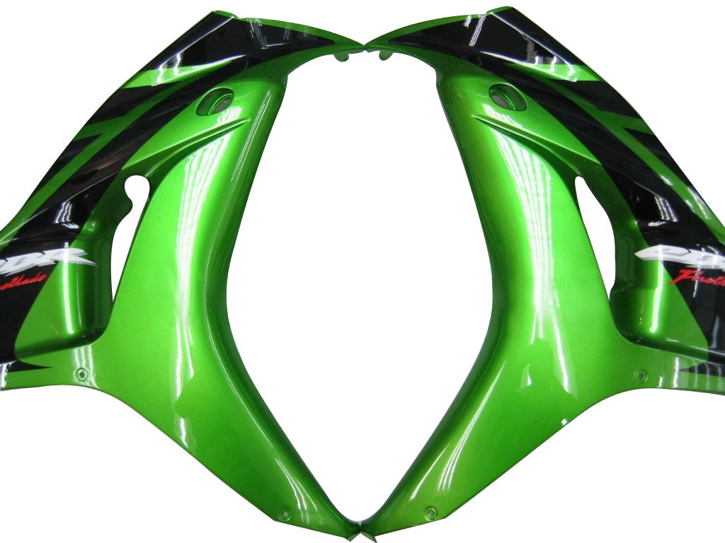 Fairings 2006-2007 Honda CBR 1000 RR Green & Black CBR  Generic