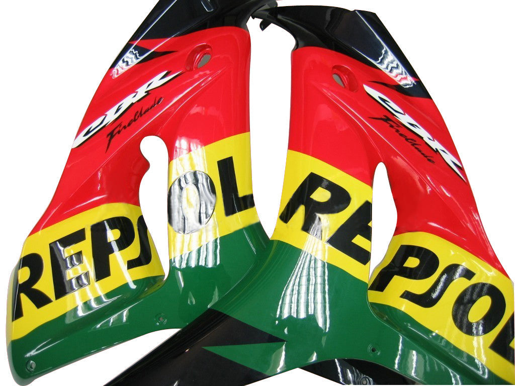 Fairings 2006-2007 Honda CBR 1000 RR Red Yellow Green CBR  Generic