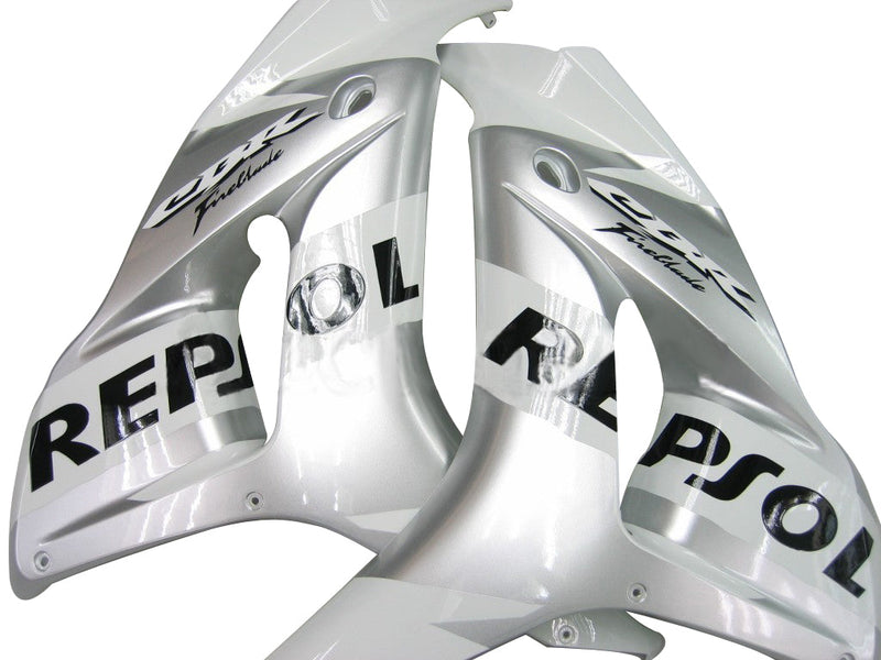 Fairings 2006-2007 Honda CBR 1000 RR White & Silver Repsol  Generic
