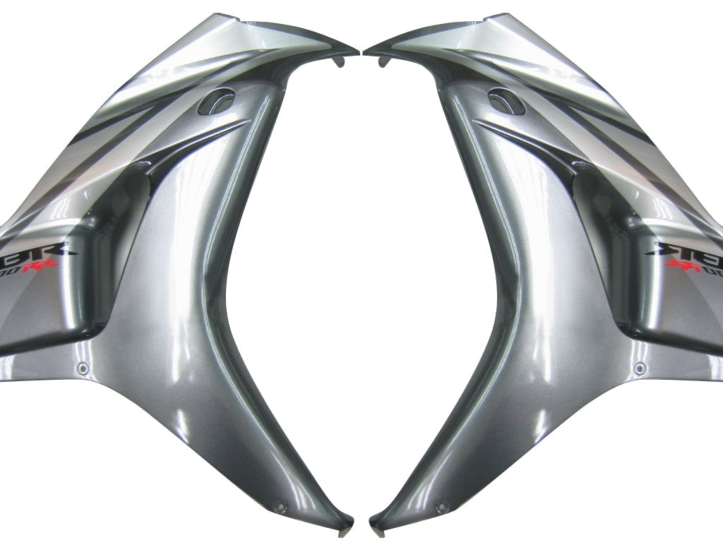 Carenados 2006-2007 Honda CBR 1000 RR Plata 2 tonos CBR genérico