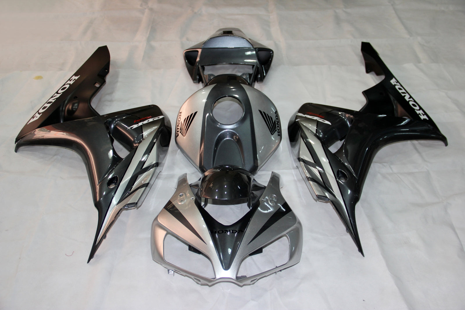 Fairings 2006-2007 Honda CBR 1000 RR Silver Grey Metallic CBR  Generic