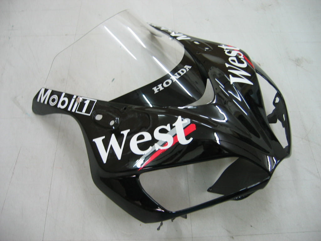 Carenados 2006-2007 Honda CBR 1000 RR Negro Oeste Genérico