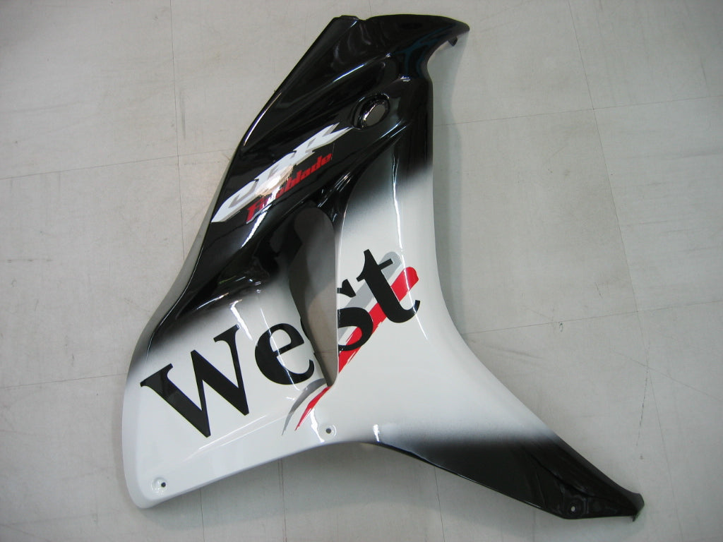 Carenados 2006-2007 Honda CBR 1000 RR Negro Oeste Genérico