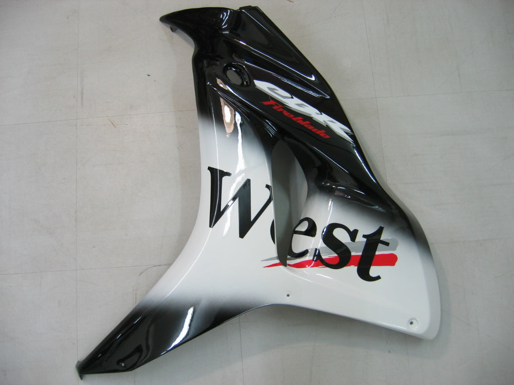 Carenados 2006-2007 Honda CBR 1000 RR Negro Oeste Genérico