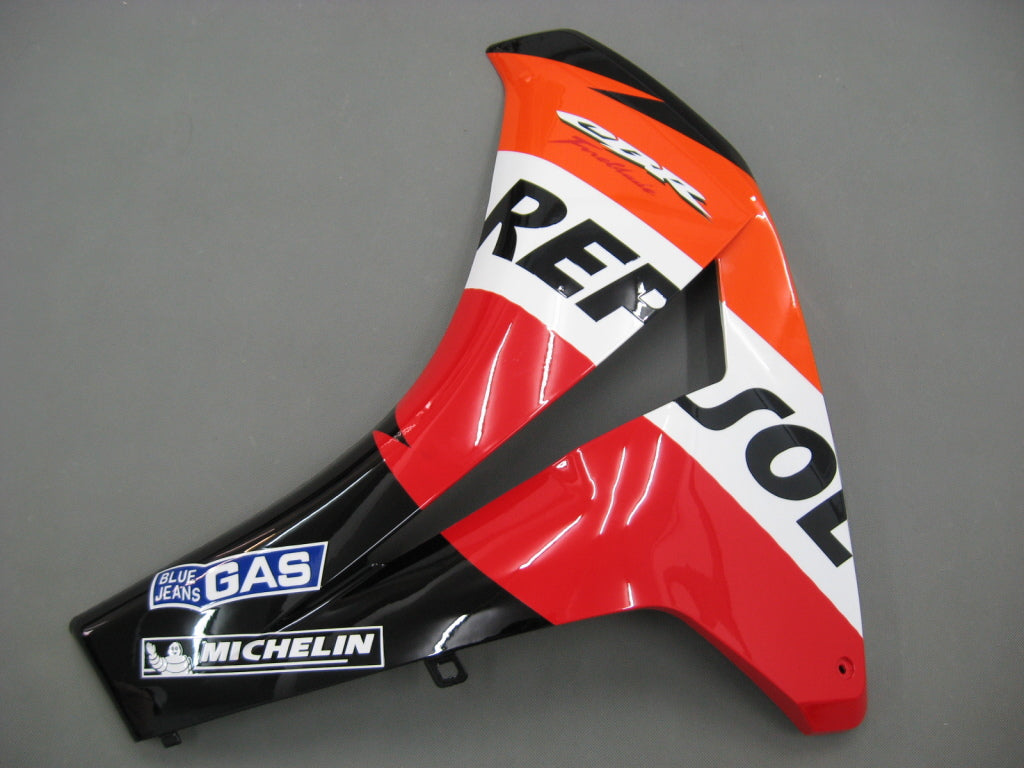 Fairings 2008-2011 Honda CBR 1000 RR Black Orange Repsol  Generic