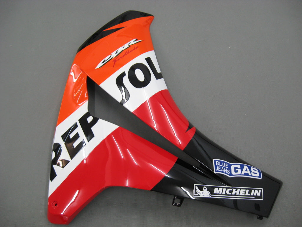 Fairings 2008-2011 Honda CBR 1000 RR Black Orange Repsol  Generic