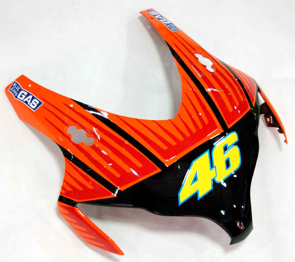 Fairings 2008-2011 Honda CBR 1000 RR أسود أخضر فالنتينو روسي Generic