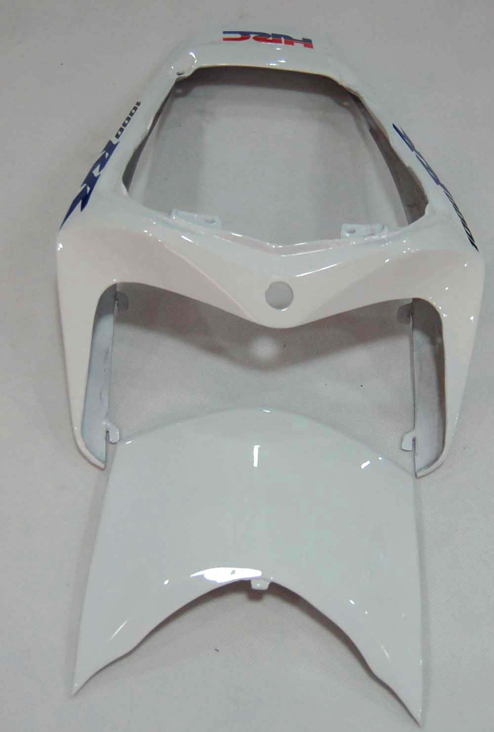 Fairings 2008-2011 Honda CBR 1000 RR White & Blue Black Flame  Generic