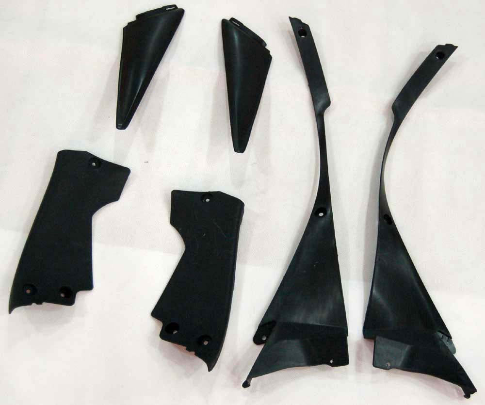 Fairings 2008-2011 Honda CBR 1000 RR أسود مطفي CBR Generic