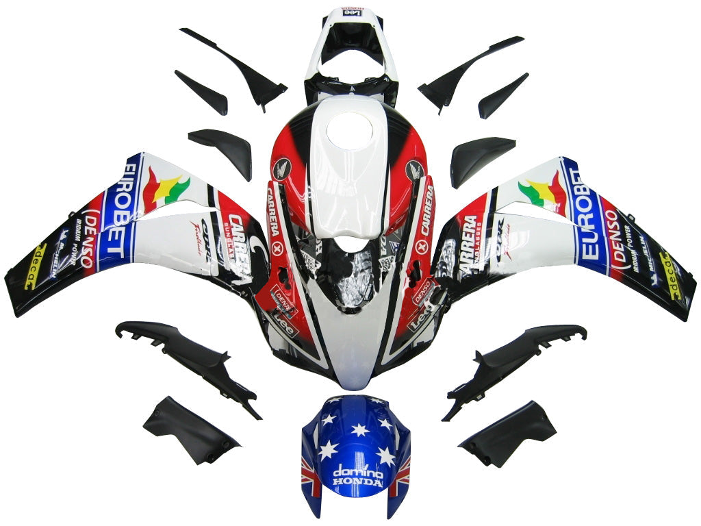 Fairings 2008-2011 Honda CBR 1000 RR متعدد الألوان Eurobet Generic