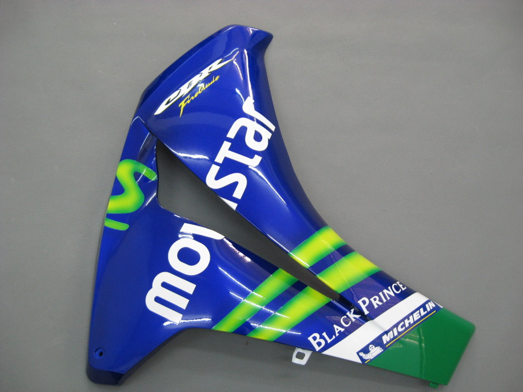 Fairings 2008-2011 Honda CBR1000 RR أزرق أخضر Movistar Generic