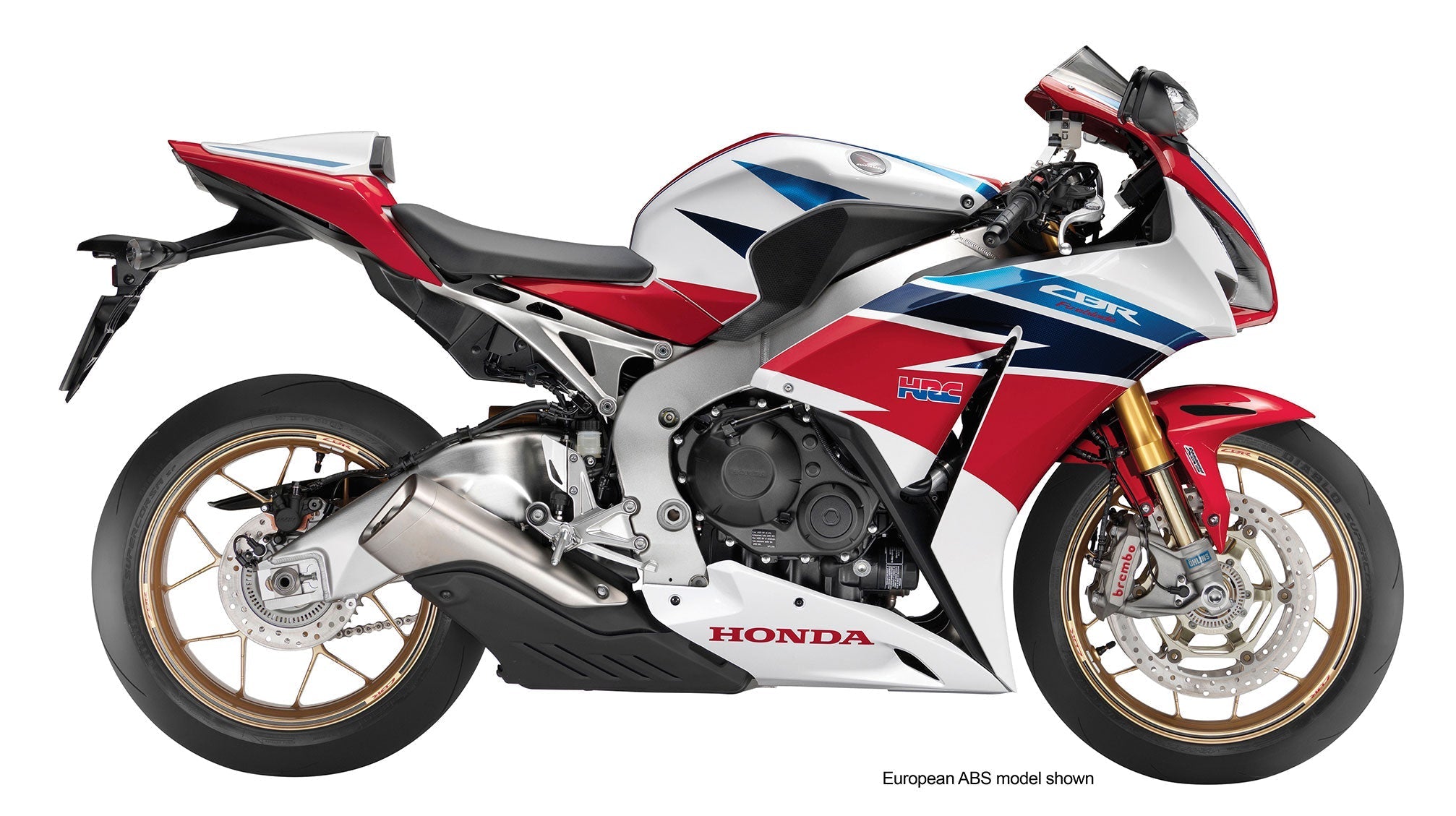 Carenados 2012-2016 Honda CBR1000RR HRC Blanco Rojo Azul Genérico