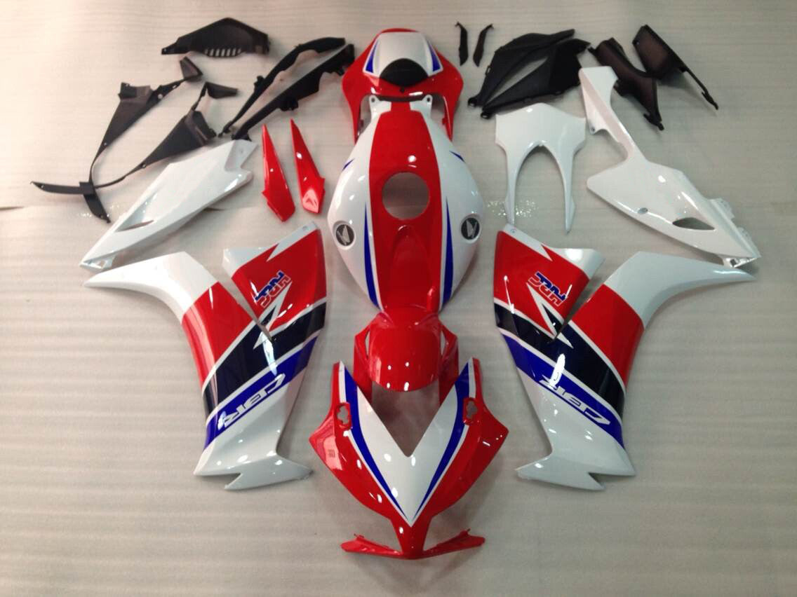 Fairings 2012-2016 Honda CBR1000RR HRC White Red Blue  Generic