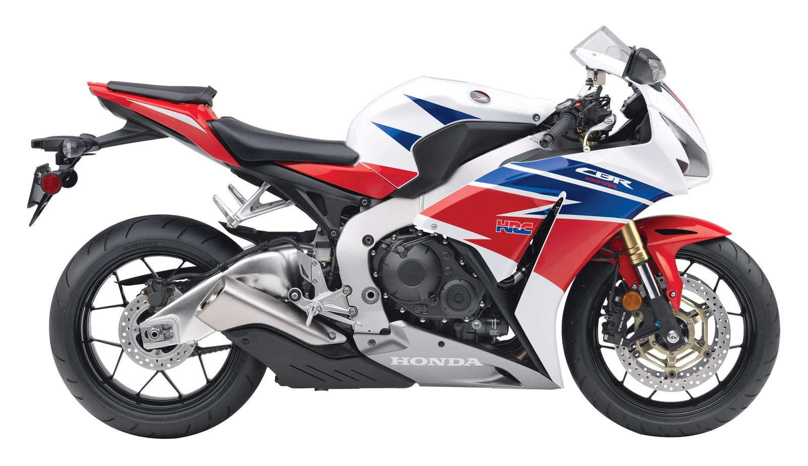 Fairings 2012-2016 هوندا CBR1000RR HRC أبيض فضي عام