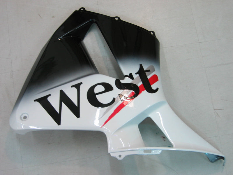 Fairings 2003-2004 Honda CBR 600 RR Black West  Generic