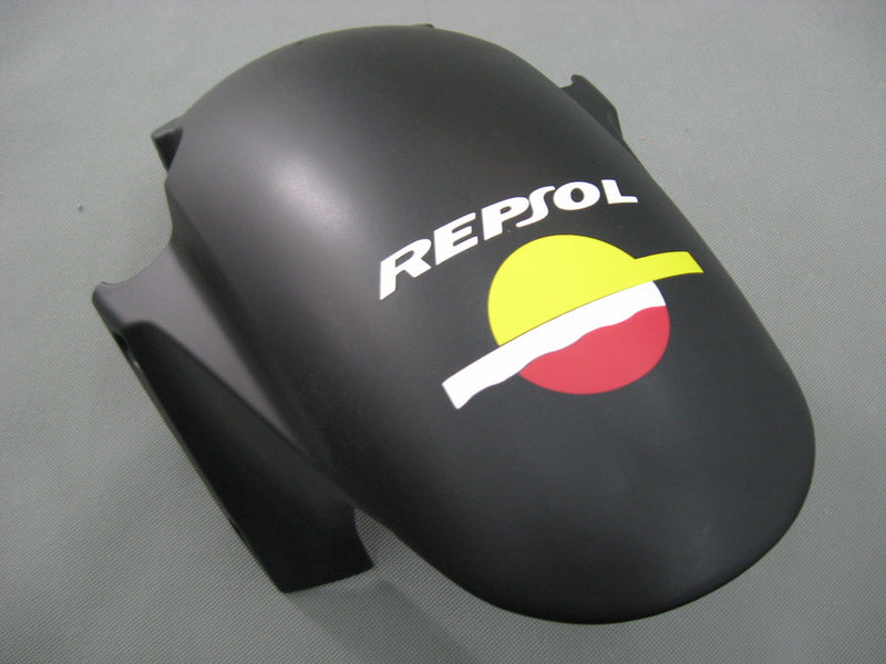 Fairings 2003-2004 Honda CBR 600 RR أسود غير لامع فالنتينو روسي موتو عام