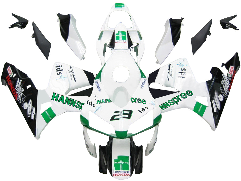 Fairings 2003-2004 Honda CBR 600 RR رقم 23 هانسبري عام