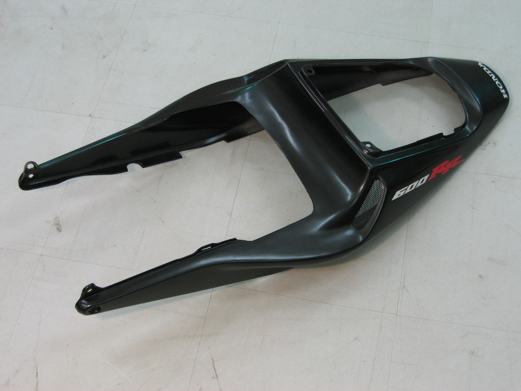 Fairings 2003-2004 Honda CBR 600 RR أحمر وأسود هوندا Generic