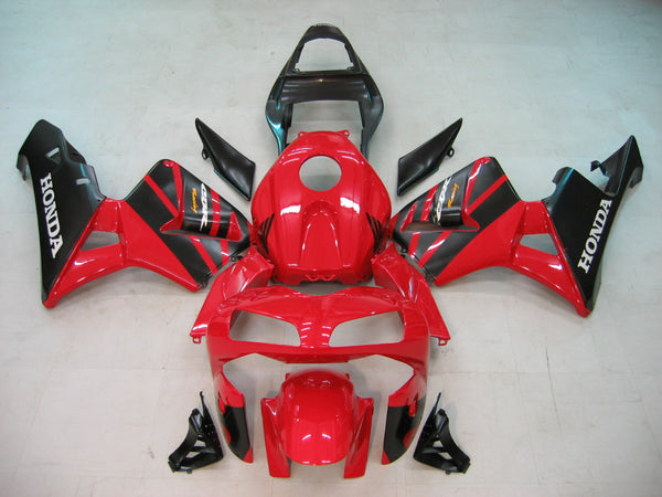 Fairings 2003-2004 Honda CBR 600 RR Red & Black Honda  Generic