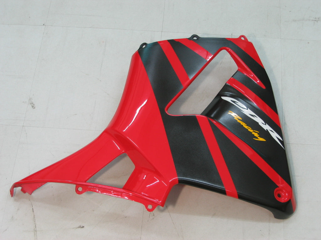 Fairings 2003-2004 Honda CBR 600 RR أحمر وأسود هوندا Generic