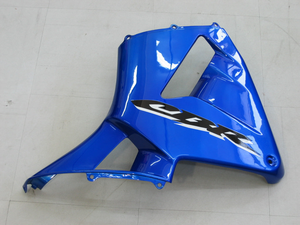 Carenados 2003-2004 Honda CBR 600 RR azul y negro CBR genérico